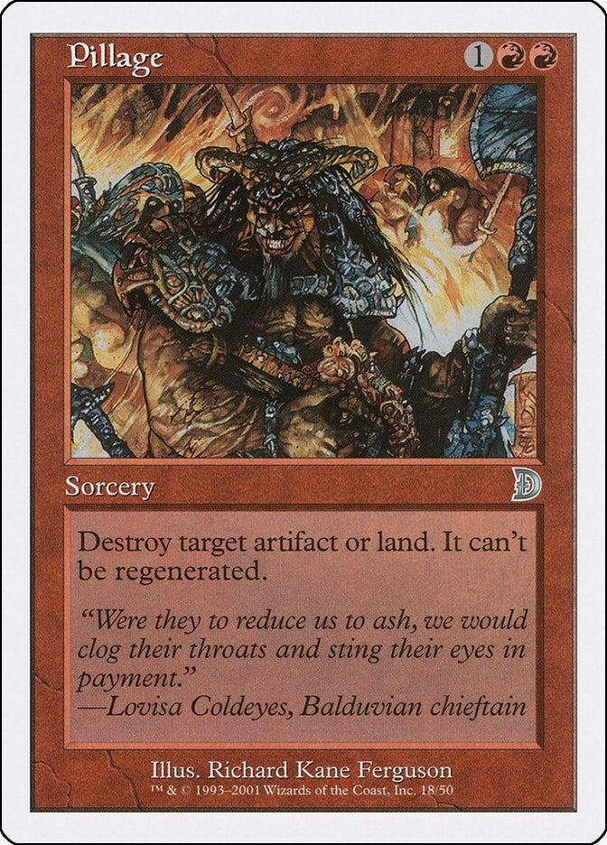 Pillage (18) [DKM] - MTG Single