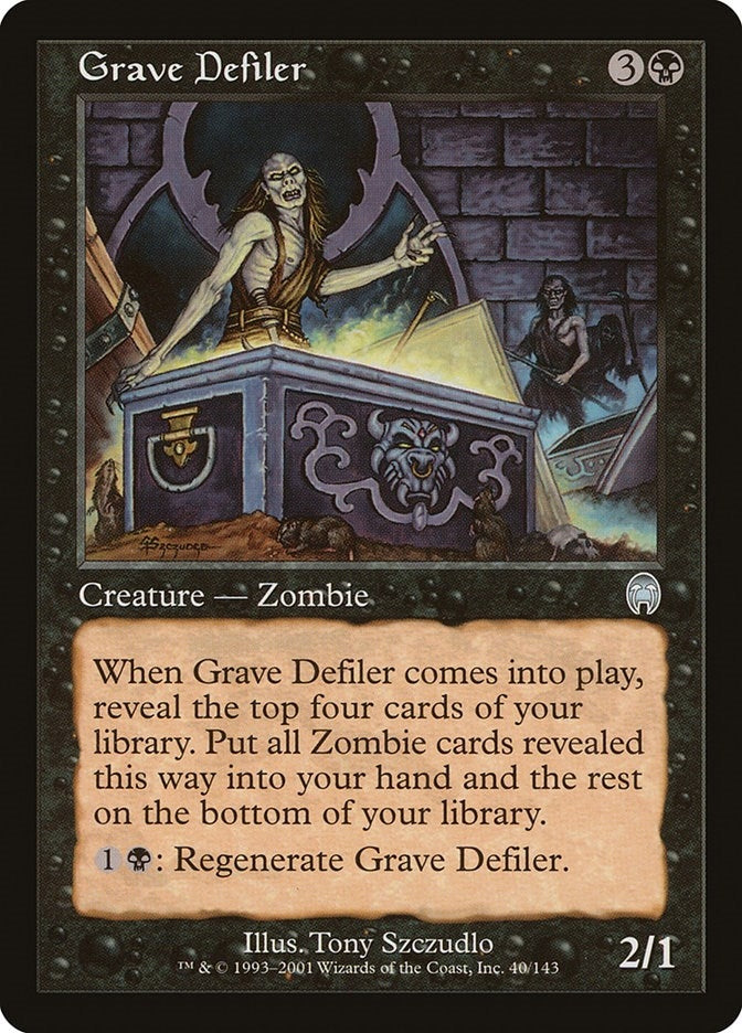 Grave Defiler (40) [APC] - MTG Single