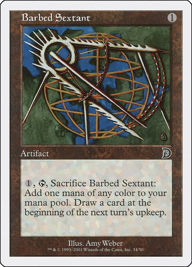 Barbed Sextant (34) [DKM] - MTG Single