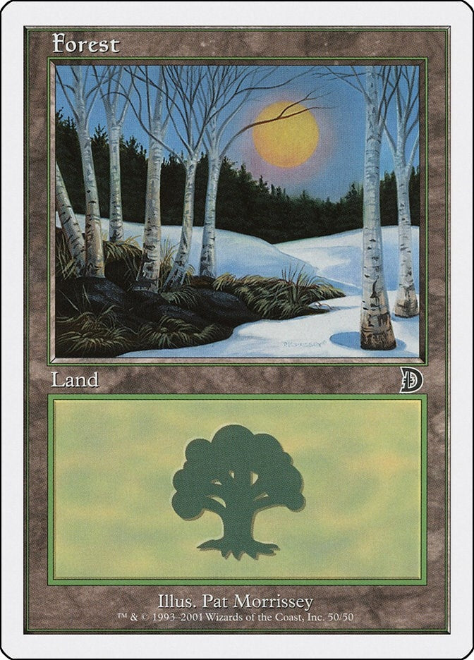 Forest (50) (50) [DKM] - MTG Single
