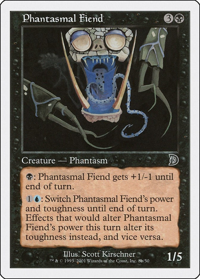 Phantasmal Fiend (8b) (8) [DKM] - MTG Single