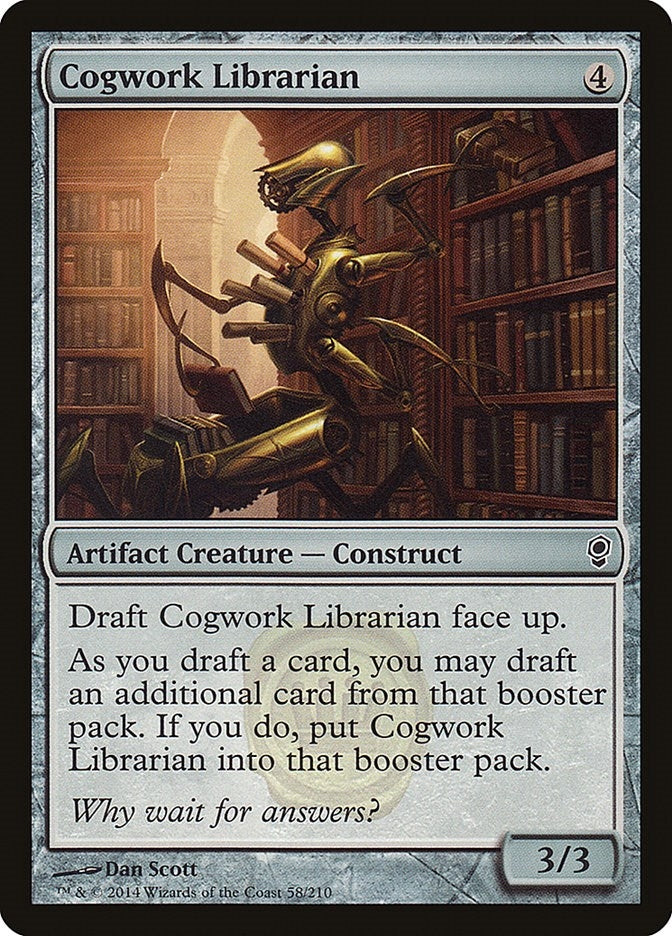 Cogwork Librarian (58) [CNS] - MTG Single
