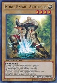 Noble Knight Artorigus (GAOV-ENSP1) (1) (GAOV) - YuGiOh Single