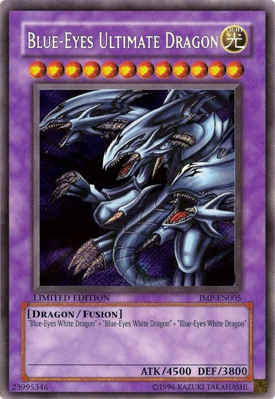 Blue-Eyes Ultimate Dragon (Secret) (5) (SJMP) - YuGiOh Single