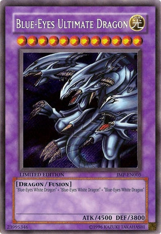 Blue-Eyes Ultimate Dragon (Secret) (5) (SJMP) - YuGiOh Single