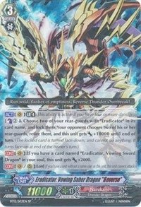 Eradicator Vowing Saber Dragon ’Reverse’ (SP) (1203) [BT12] - Cardfight Vanguard Single