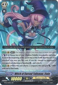 Witch of Cursed Talisman Etain (12009) [BT12] - Cardfight Vanguard Single