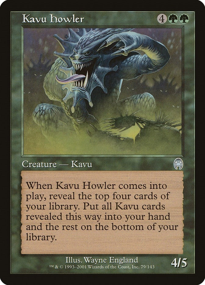Kavu Howler (79) [APC] - MTG Single