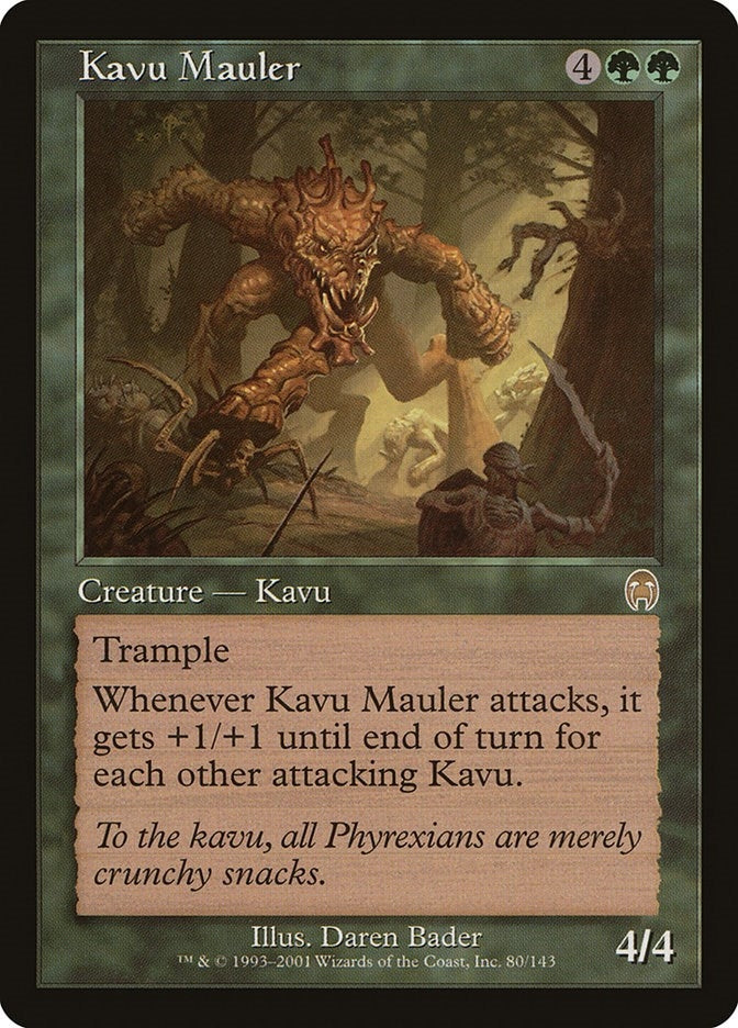 Kavu Mauler (80) [APC] - MTG Single