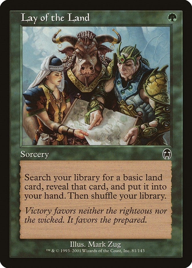 Lay of the Land (81) [APC] - MTG Single