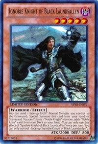 Ignoble Knight of Black Laundsallyn (ABYR-ENSP1) (1) (ABYR) - YuGiOh Single