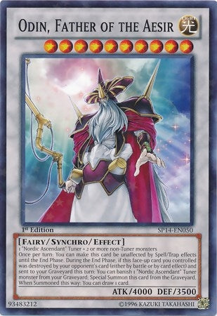 Odin Father of the Aesir (Starfoil) (14050) - YuGiOh Single