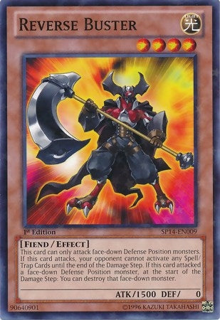 Reverse Buster (Starfoil) (14009) - YuGiOh Single