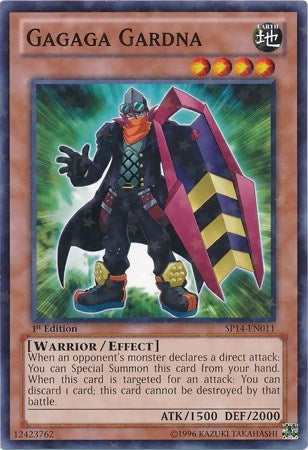 Gagaga Gardna (Starfoil) (14011) - YuGiOh Single