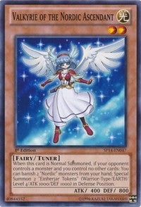 Valkyrie of the Nordic Ascendant (14047) - YuGiOh Single