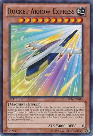 Rocket Arrow Express (Starfoil) (14015) - YuGiOh Single