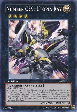 Number C39: Utopia Ray (Starfoil) (14022) - YuGiOh Single