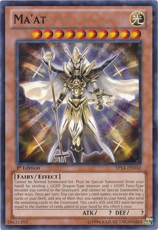 Ma’at (Starfoil) (14042) - YuGiOh Single