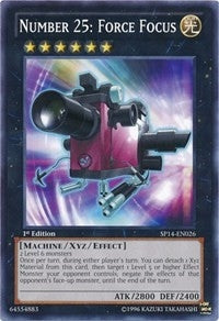 Number 25: Force Focus (14026) - YuGiOh Single