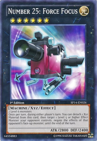 Number 25: Force Focus (Starfoil) (14026) - YuGiOh Single