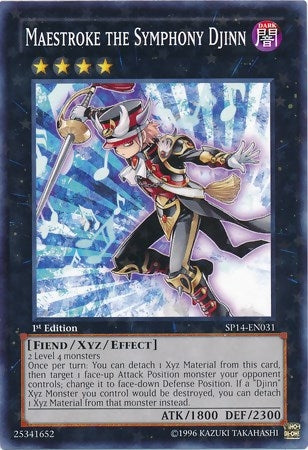 Maestroke the Symphony Djinn (Starfoil) (14031) - YuGiOh Single