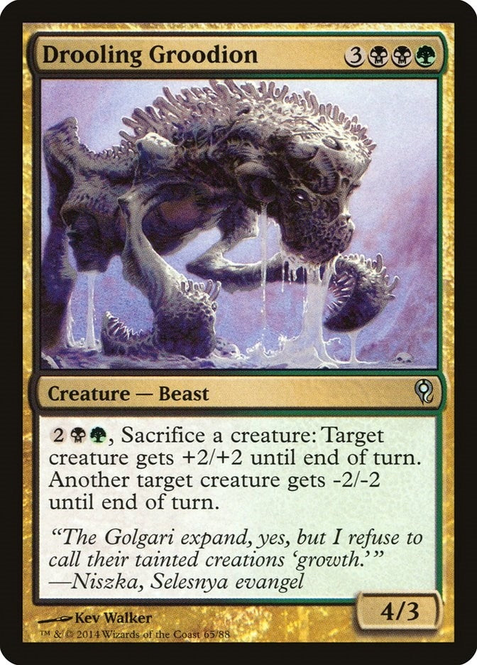 Drooling Groodion (65) [DDM] - MTG Single