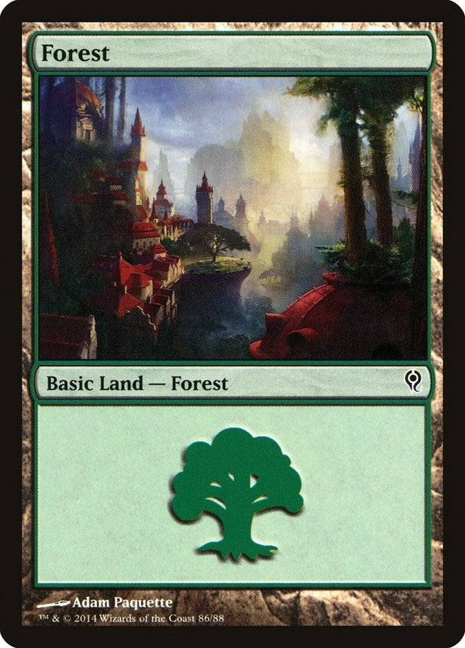 Forest (86) (86) [DDM] - MTG Single