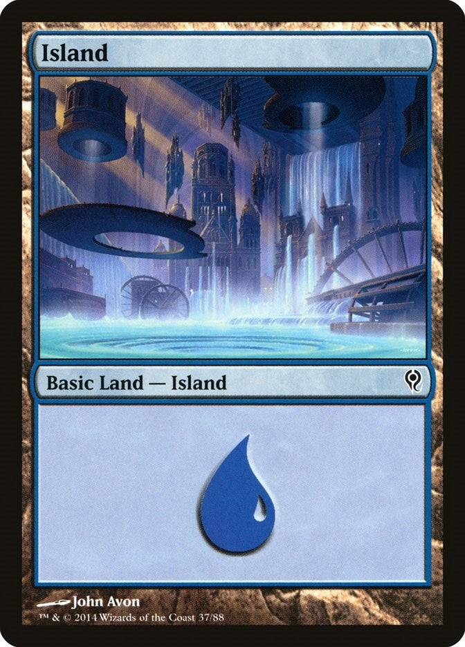 Island (37) (37) [DDM] - MTG Single