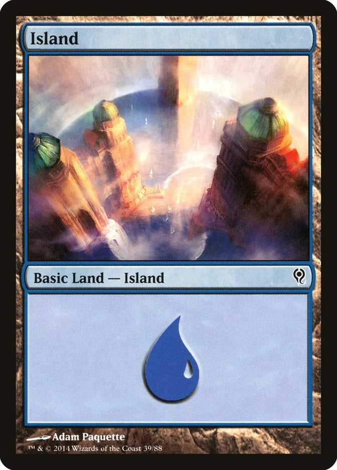 Island (39) (39) [DDM] - MTG Single