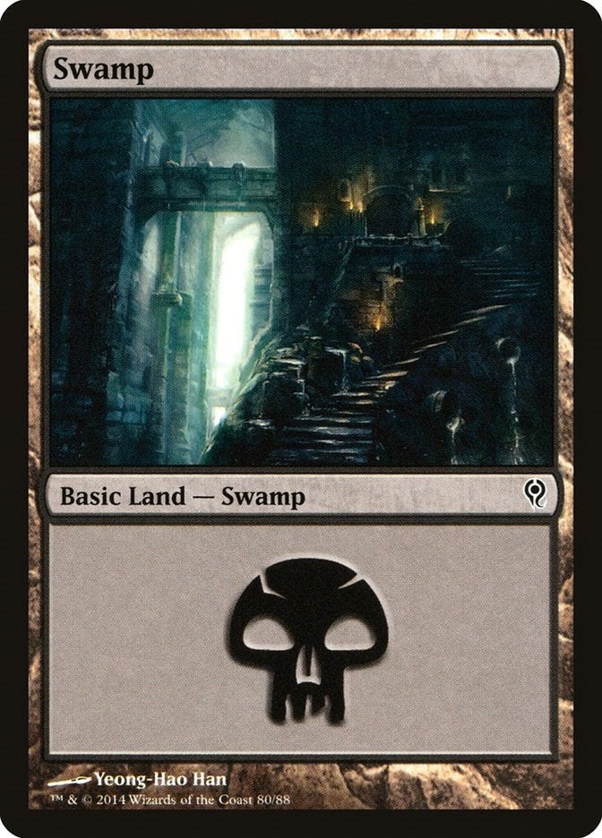 Swamp (80) (80) [DDM] - MTG Single