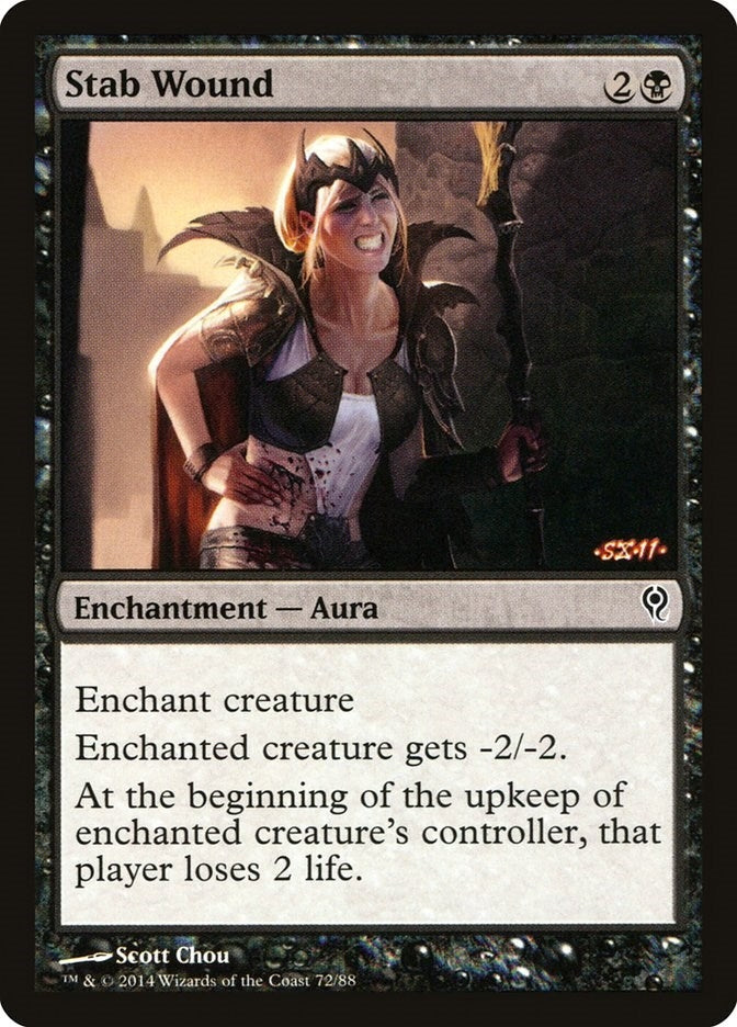 Stab Wound (72) [DDM] - MTG Single