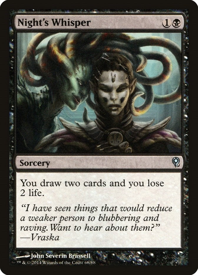 Night’s Whisper (68) [DDM] - MTG Single