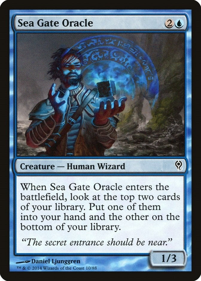 Sea Gate Oracle (10) [DDM] - MTG Single