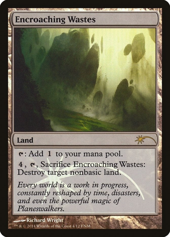 Encroaching Wastes (4) [FNM] - MTG Single