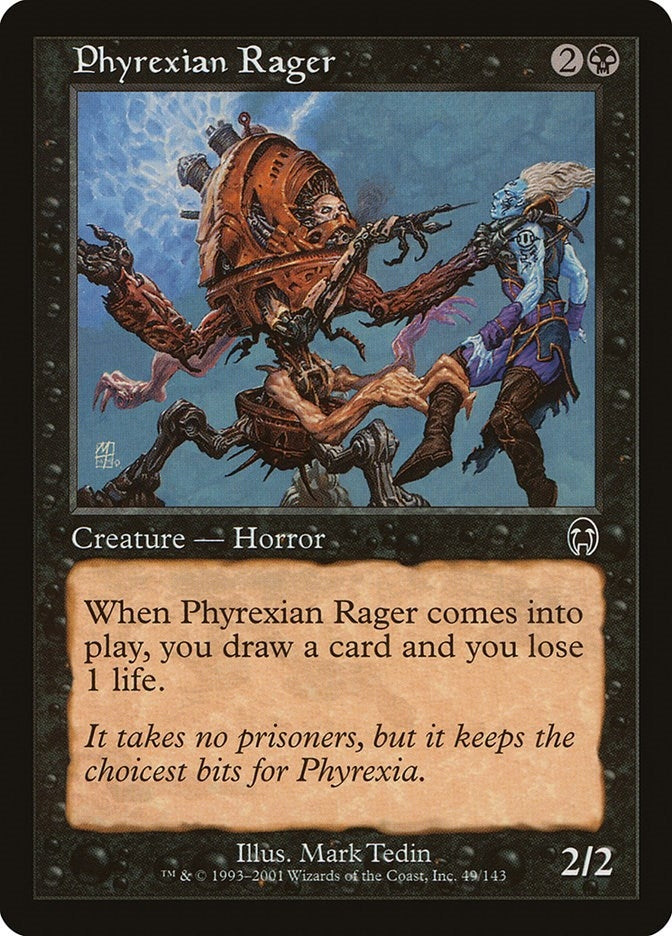 Phyrexian Rager (49) [APC] - MTG Single