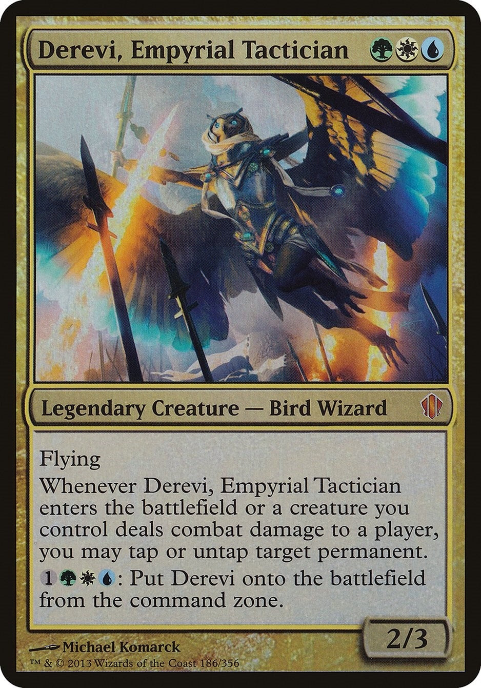 Derevi Empyrial Tactician (Commander 2013) (186) [OVER] - MTG Single
