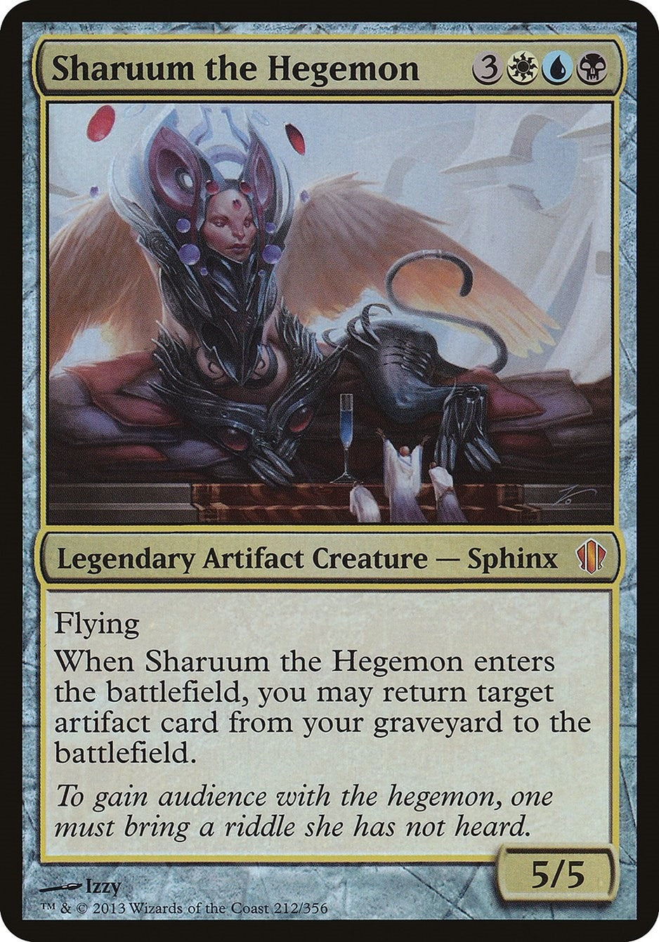 Sharuum the Hegemon (Commander 2013) (212) [OVER] - MTG Single