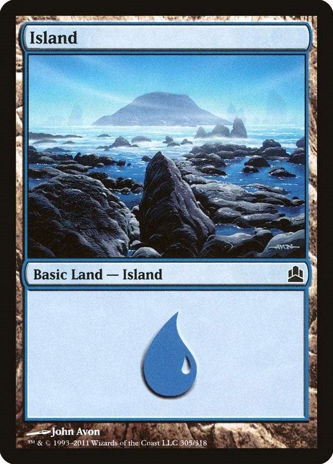 Island (305) (305) [CMD] - MTG Single
