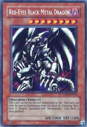 Red-Eyes Black Metal Dragon (Secret) (1015) (PP01) - YuGiOh Single