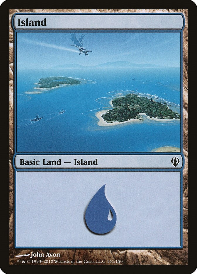 Island (141) (141) [ARC] - MTG Single