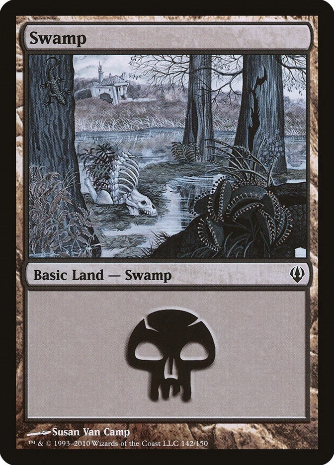 Swamp (142) (142) [ARC] - MTG Single