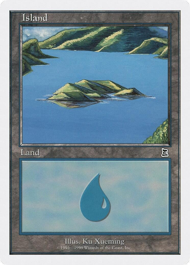 Island (113) [BRB] - MTG Single