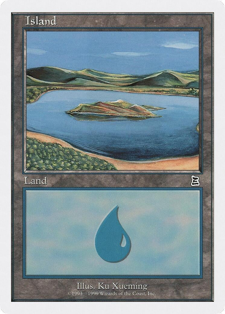 Island (114) [BRB] - MTG Single