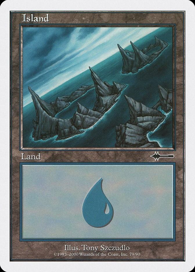 Island (79) (79) [BTD] - MTG Single