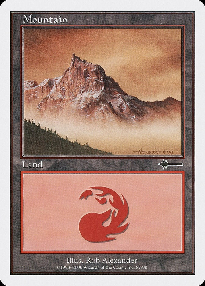 Mountain (87) (87) [BTD] - MTG Single