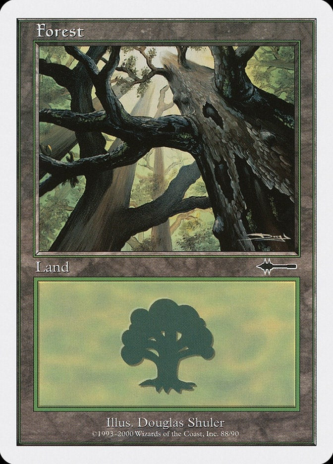 Forest (88) (88) [BTD] - MTG Single