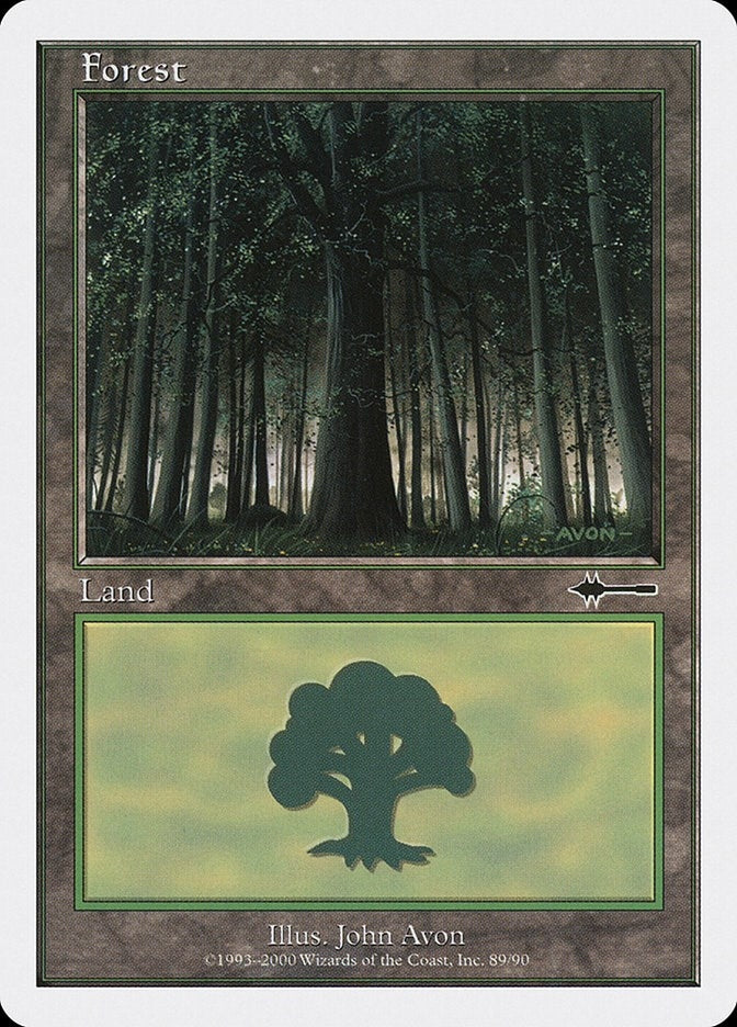 Forest (89) (89) [BTD] - MTG Single