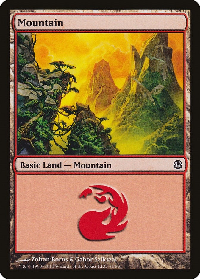 Mountain (41) (41) [DDH] - MTG Single