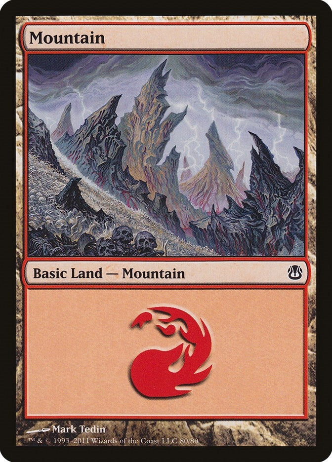 Mountain (80) (80) [DDH] - MTG Single