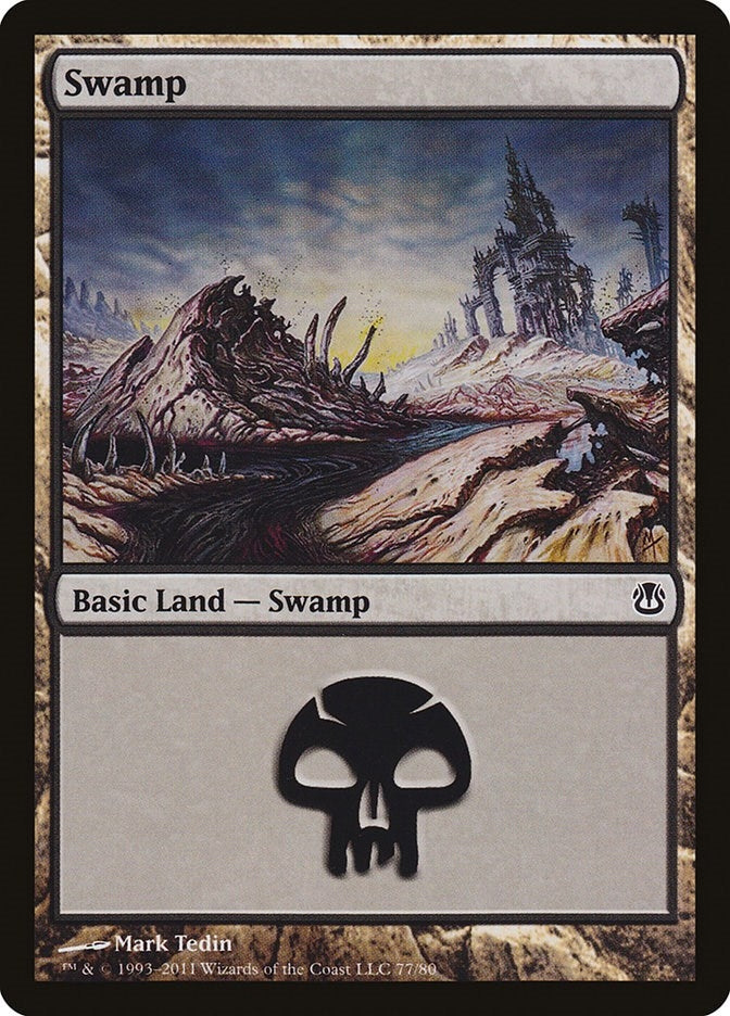 Swamp (77) (77) [DDH] - MTG Single